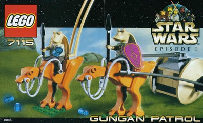 LEGO Set-Gungan Patrol-Star Wars / Star Wars Episode 1-7115-1-Creative Brick Builders